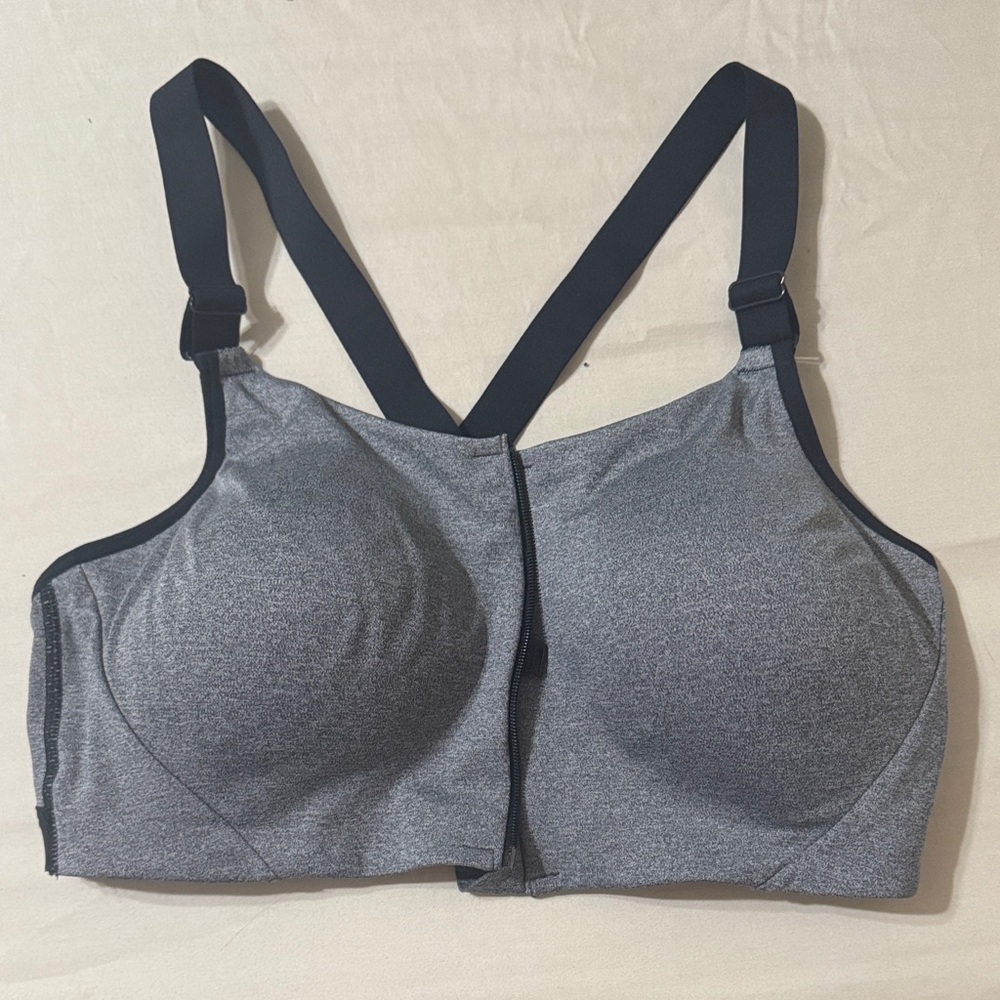 All in Motion Heathered Gray Sports Bra